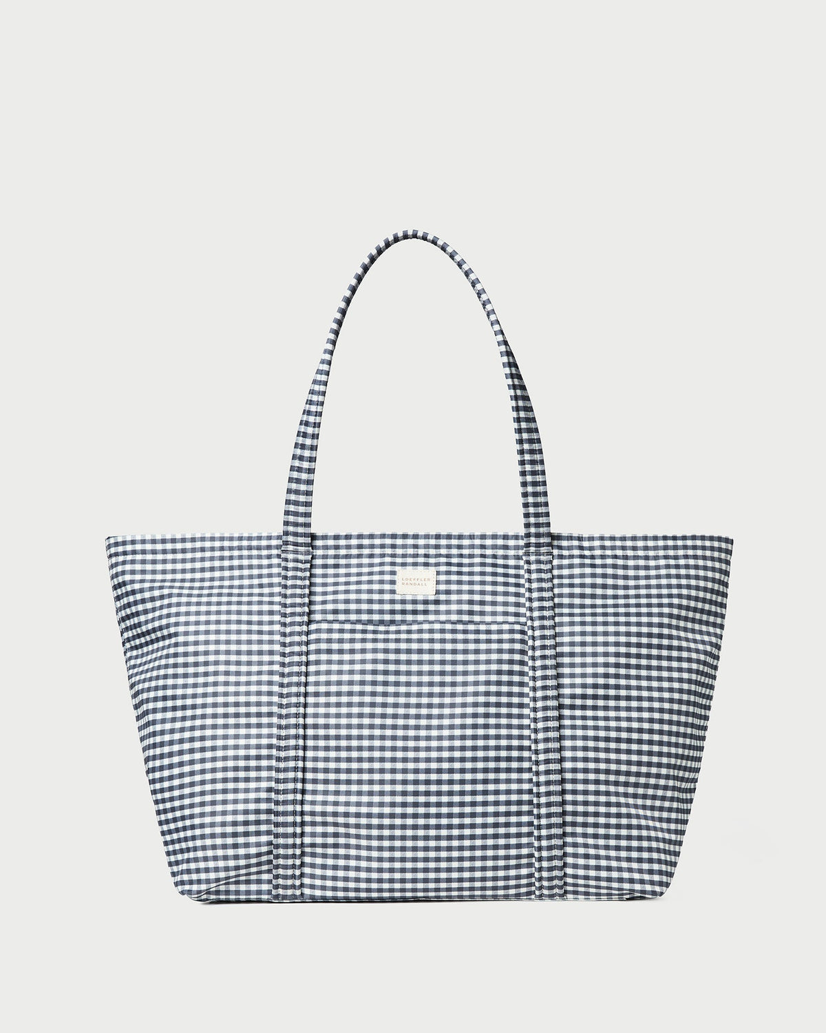Loeffler Randall Smart Buy - Dina Black/White Gingham Travel Tote