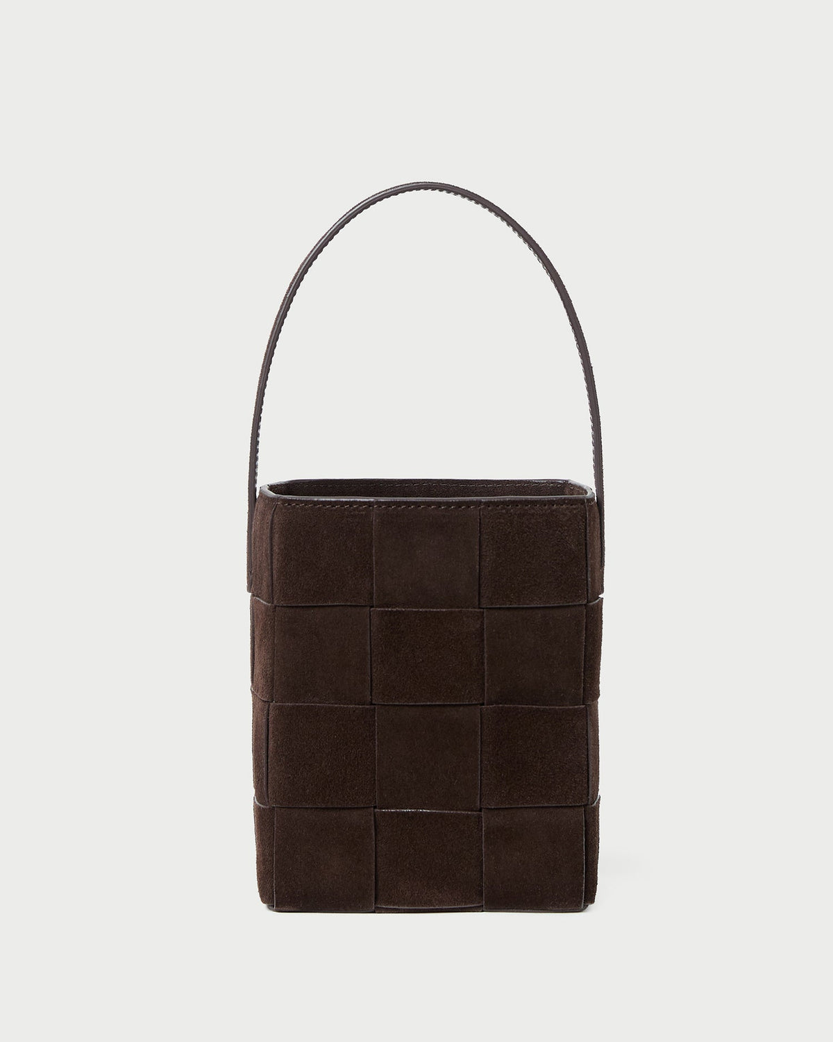 Loeffler Randall Hot Sale - Laith Brown Suede Bucket Bag