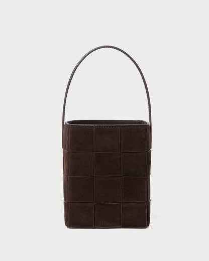 Loeffler Randall Hot Sale - Laith Brown Suede Bucket Bag
