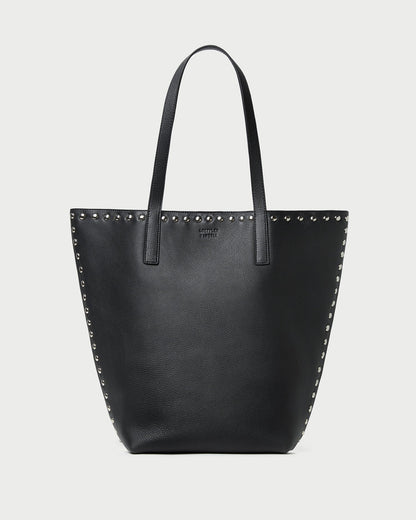 Loeffler Randall Hot Sale - Walker Black/Silver Leather Tote