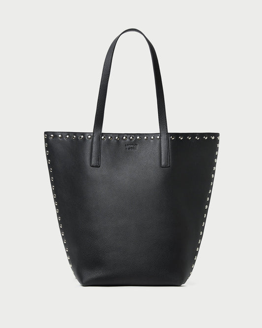 Loeffler Randall Hot Sale - Walker Black/Silver Leather Tote