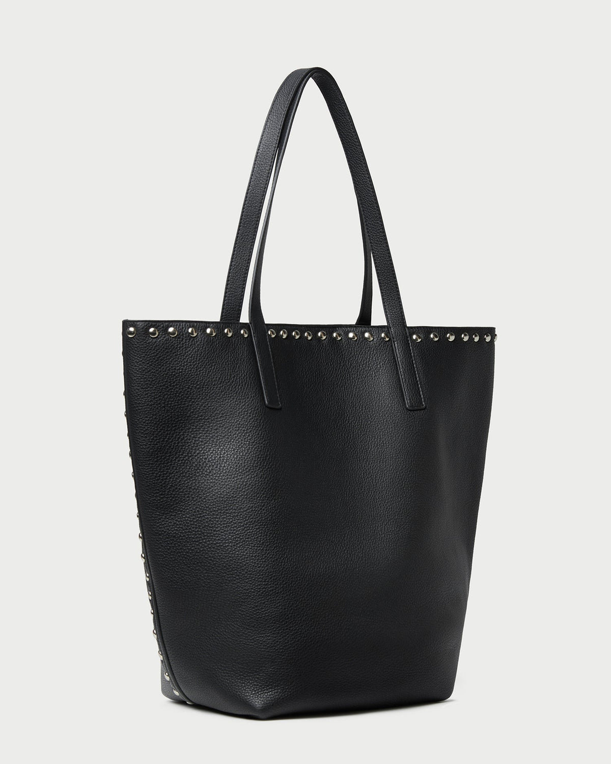 Loeffler Randall Hot Sale - Walker Black/Silver Leather Tote