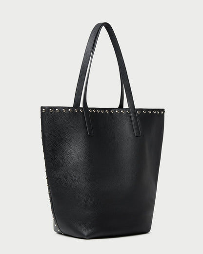 Loeffler Randall Hot Sale - Walker Black/Silver Leather Tote