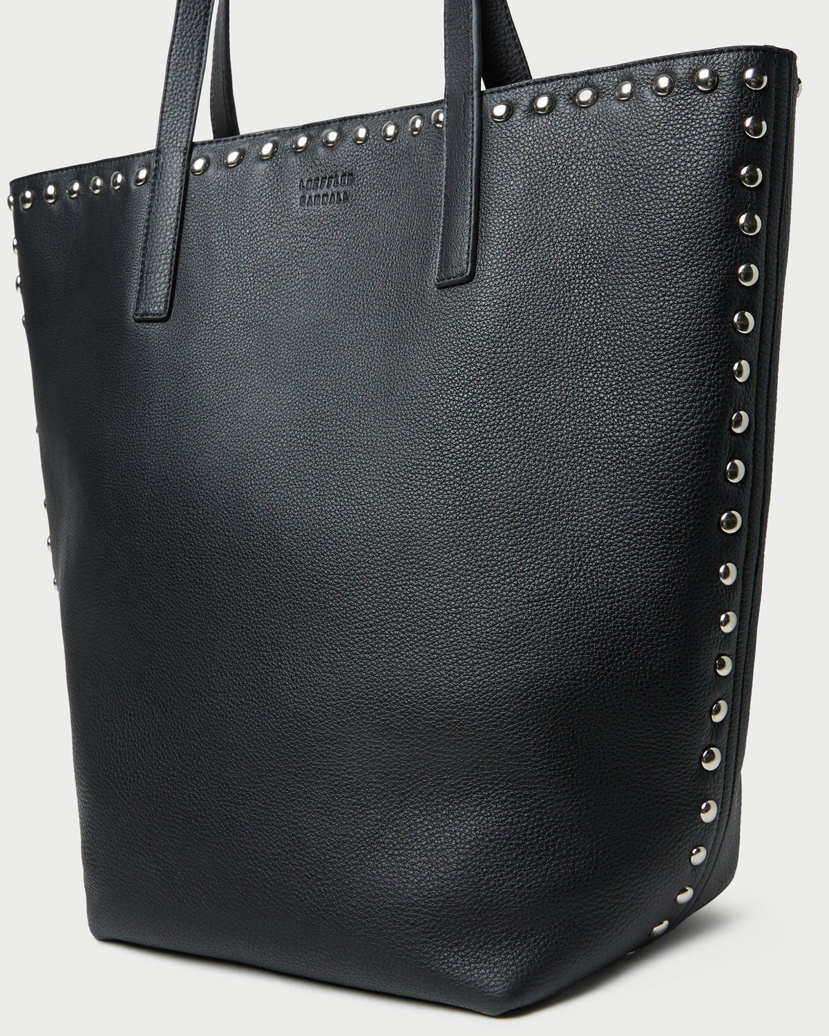 Loeffler Randall Hot Sale - Walker Black/Silver Leather Tote