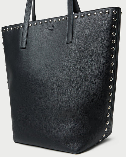 Loeffler Randall Hot Sale - Walker Black/Silver Leather Tote