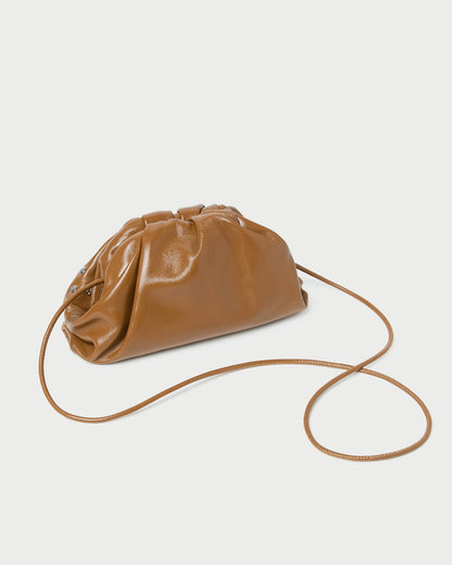 Loeffler Randall New - Bailey Safari/Silver Leather Dome Clutch