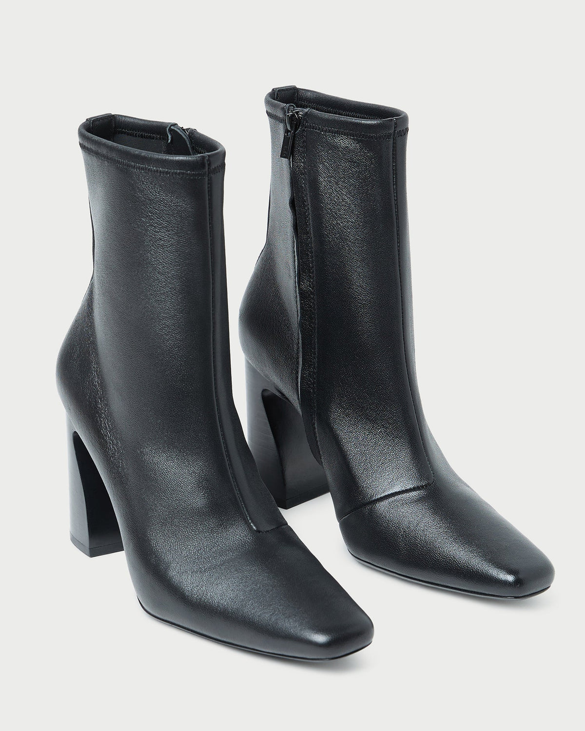 Loeffler Randall Premium - Chloe Black Leather Ankle Boot