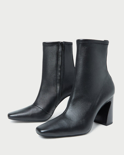 Loeffler Randall Premium - Chloe Black Leather Ankle Boot
