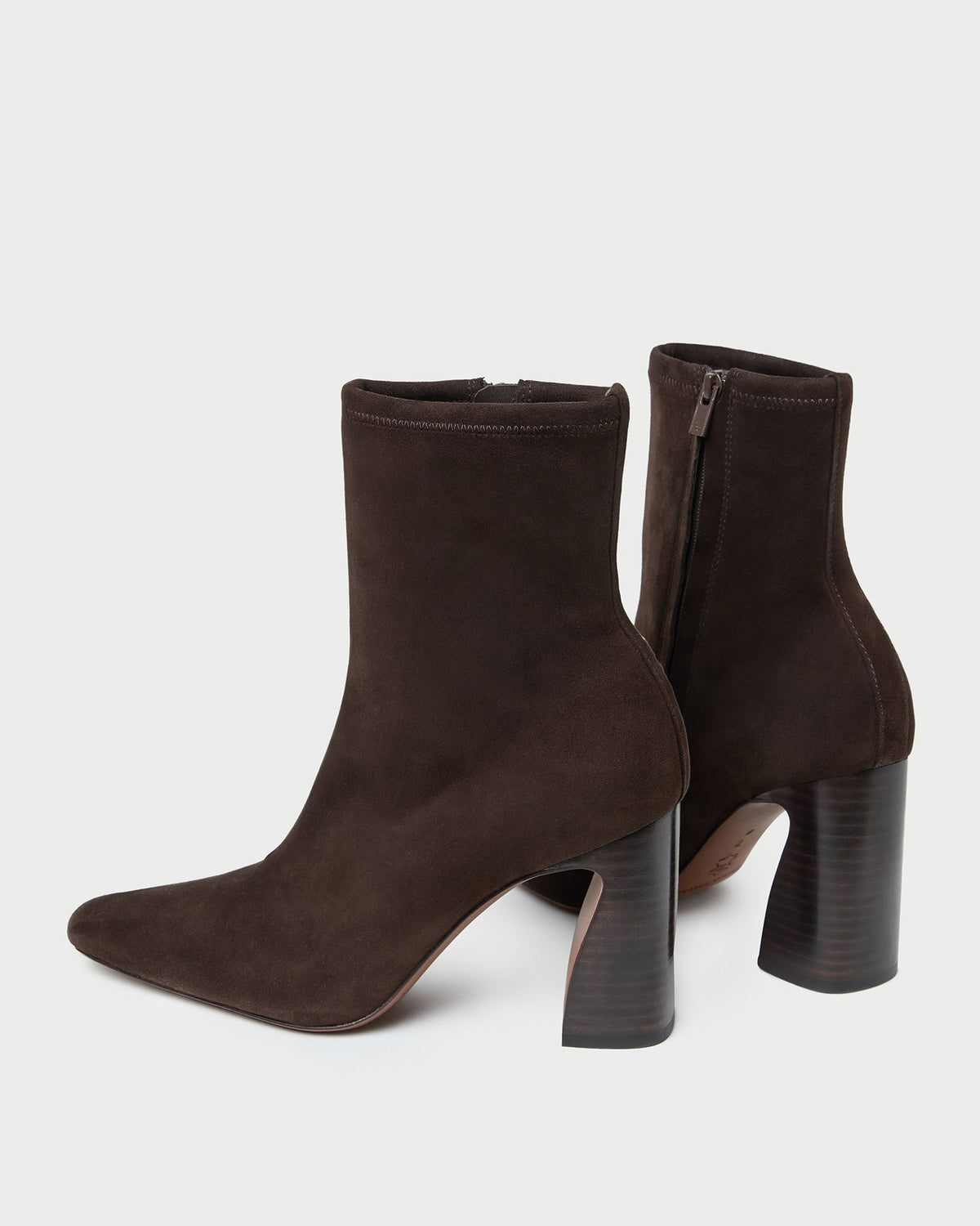 Loeffler Randall Sale - Chloe Brown Suede Ankle Boot