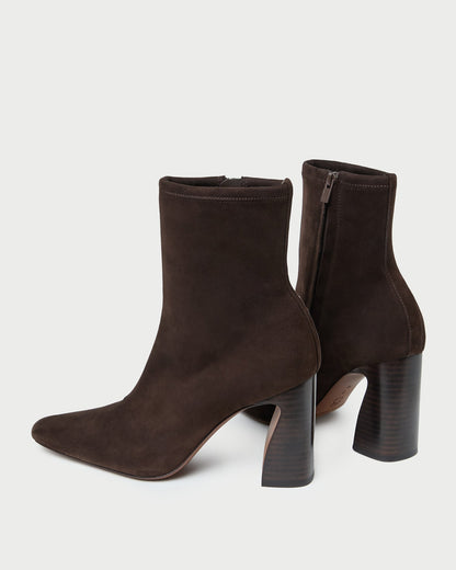 Loeffler Randall Sale - Chloe Brown Suede Ankle Boot
