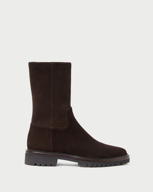 Loeffler Randall Special Offer - Danny Brown Suede Lug Boot