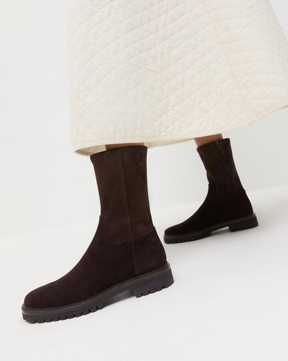 Loeffler Randall Special Offer - Danny Brown Suede Lug Boot