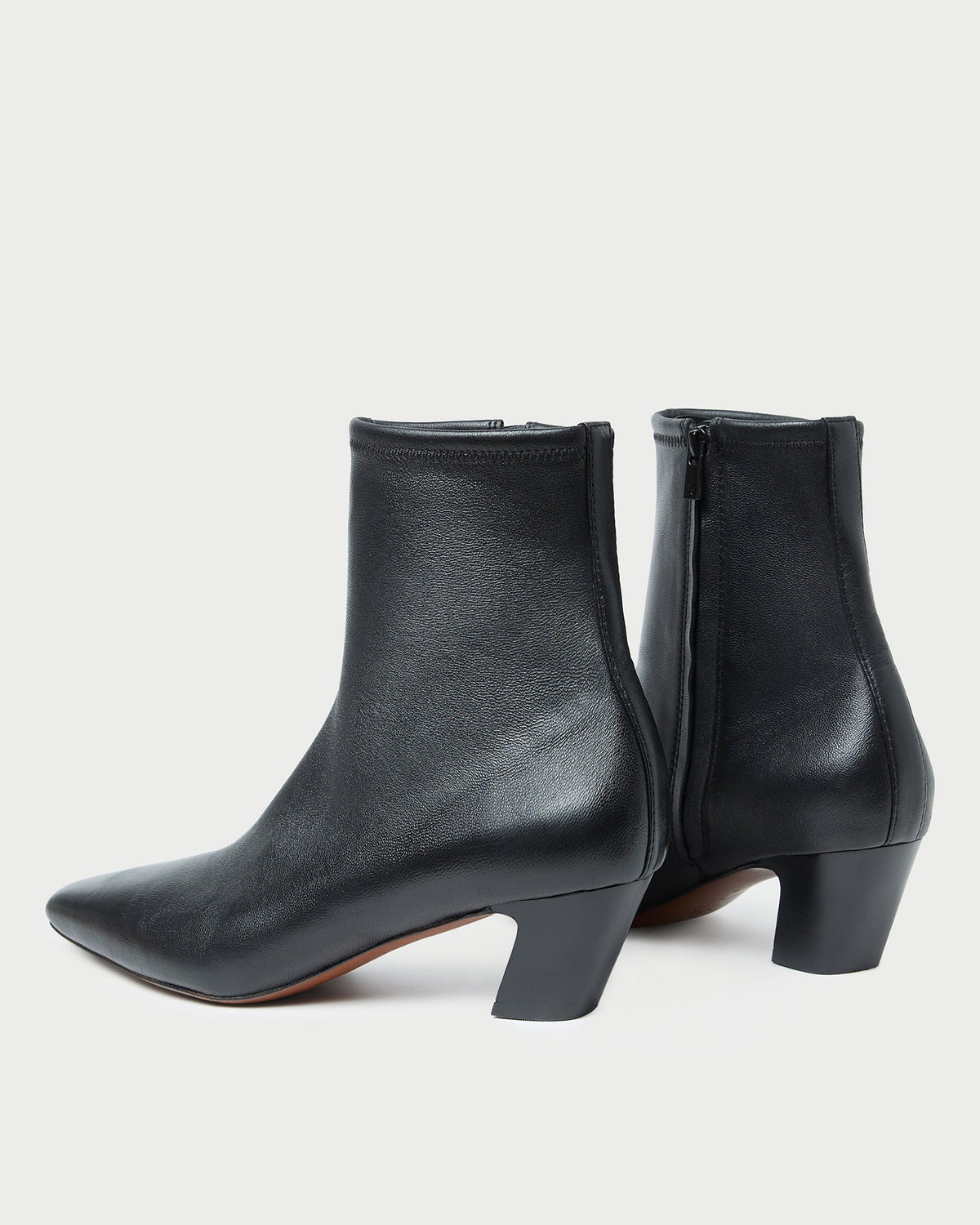 Loeffler Randall Premium - Doria Black Leather Ankle Boot