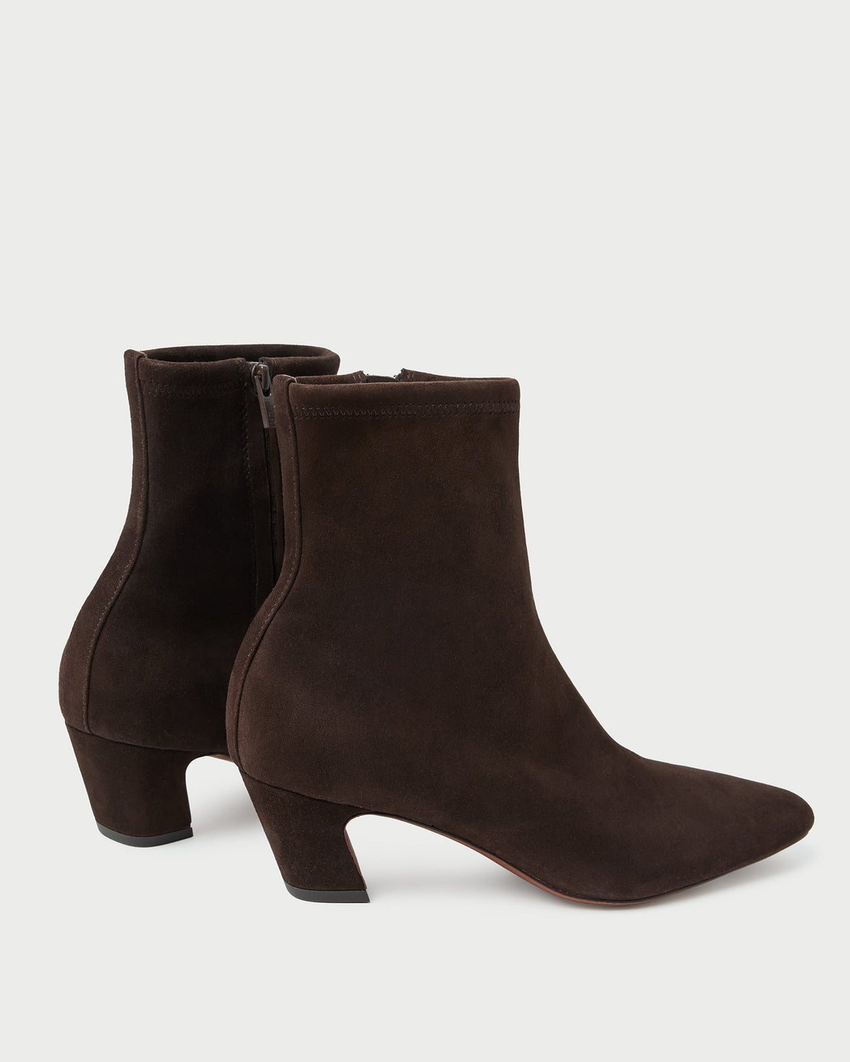 Loeffler Randall Top Pick - Doria Brown Suede Ankle Boot