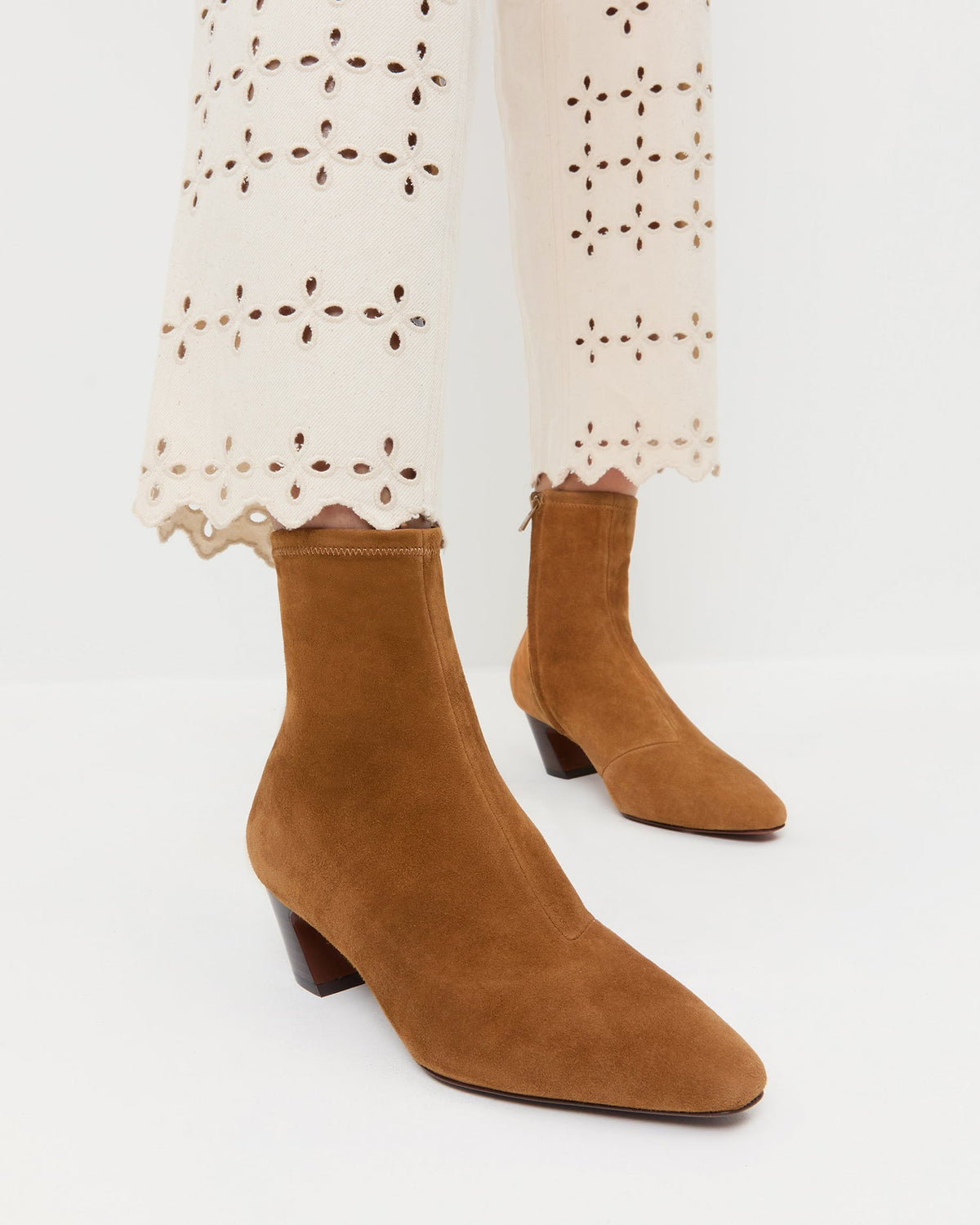 Loeffler Randall Trending - Doria Cacao Suede Ankle Boot