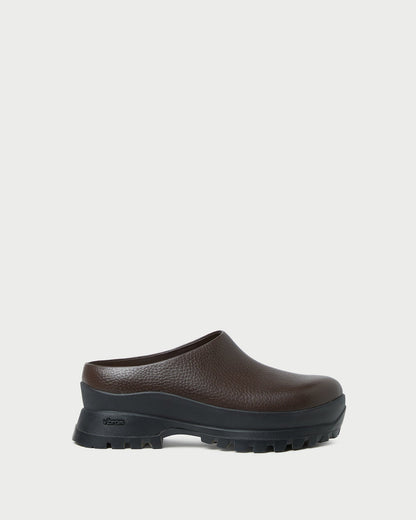 Loeffler Randall Premium - Gemma Brown Leather Lug Mule