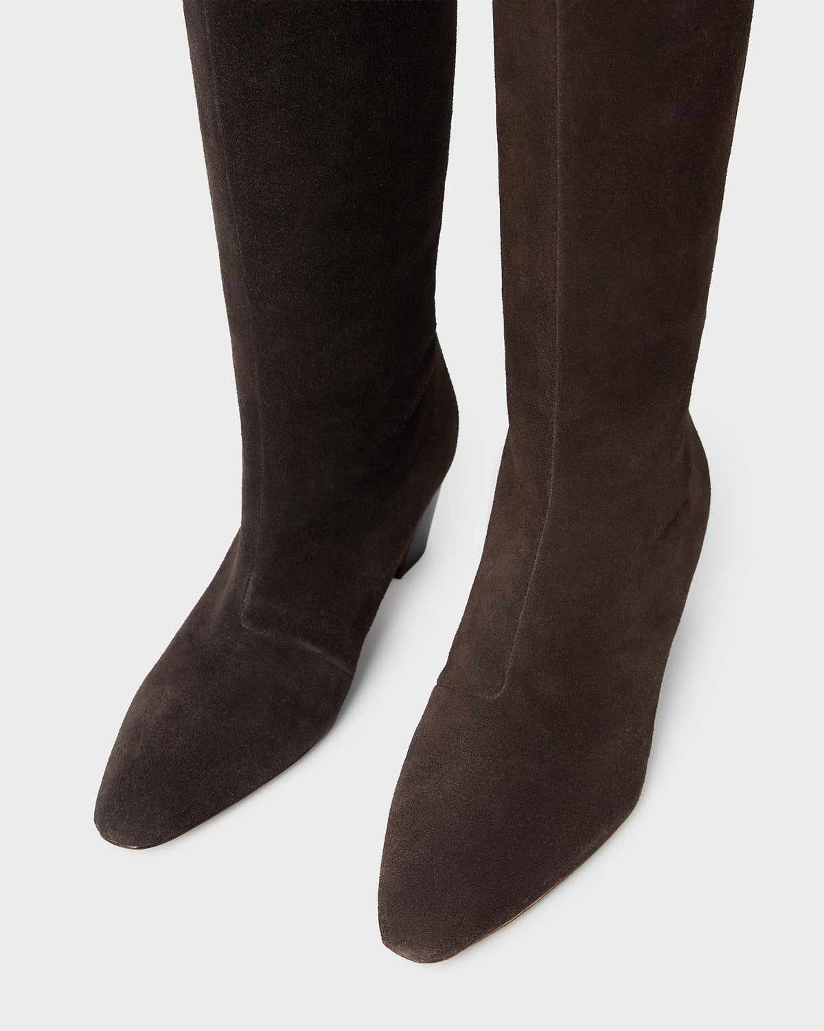Loeffler Randall Latest - Marley Brown Suede Tall Boot