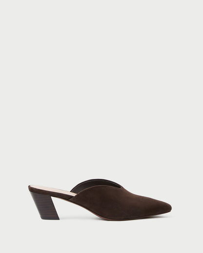 Loeffler Randall Signature - Perry Brown Suede Mule
