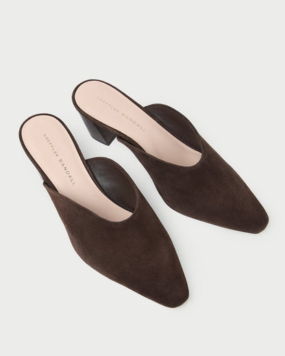 Loeffler Randall Signature - Perry Brown Suede Mule