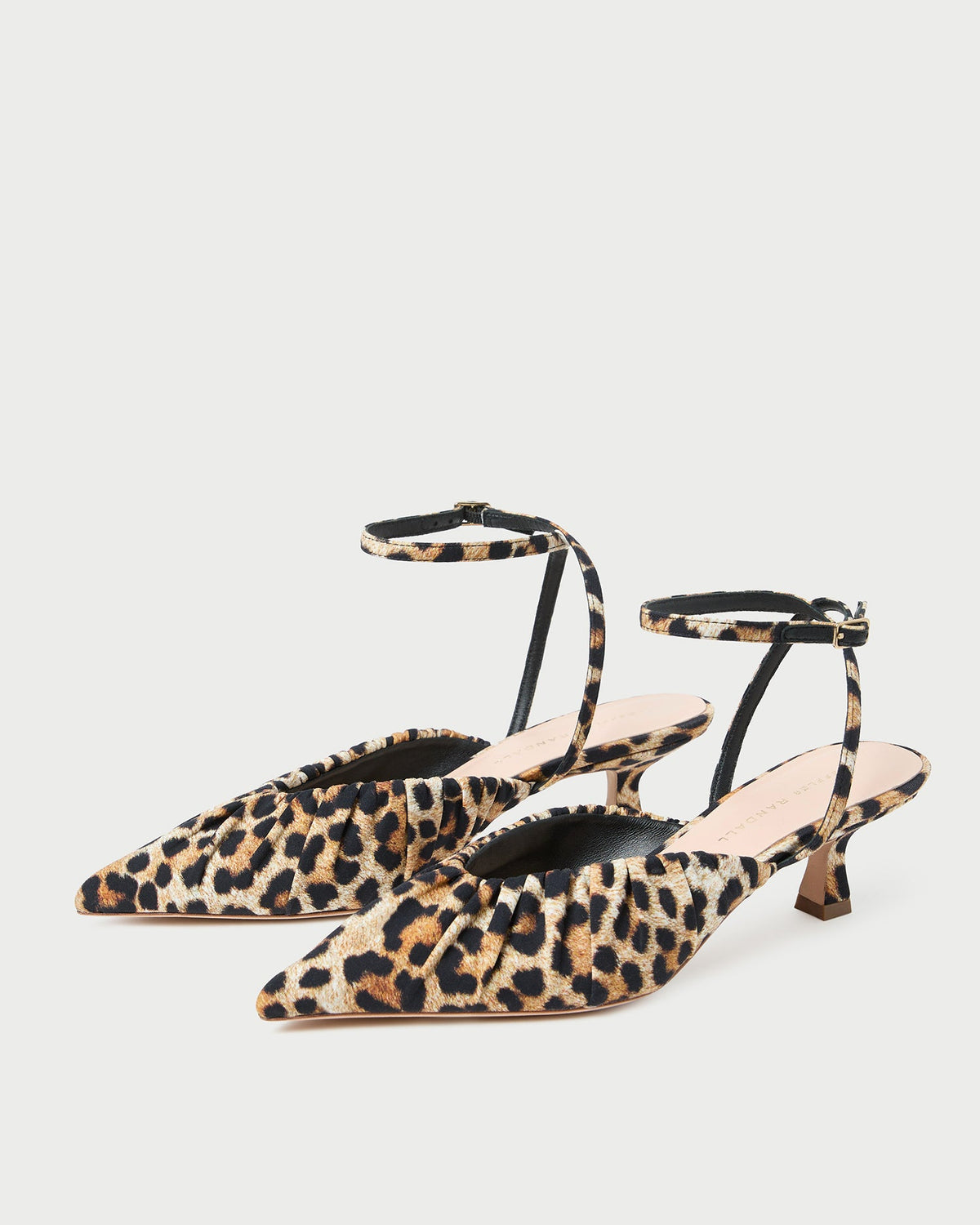 Loeffler Randall Trending - Rio Leopard Jersey Kitten Heel