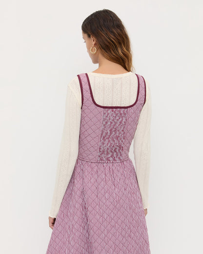 Loeffler Randall Premium - Callista Tie-Front Vest