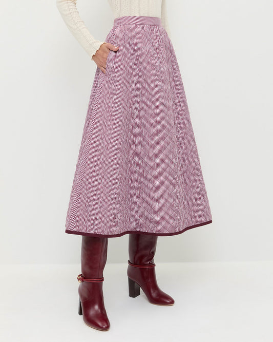 Loeffler Randall Customer Favorite - Clara Quilted Skirt