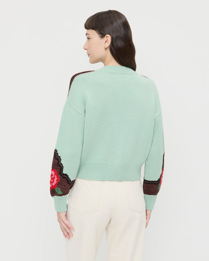 Loeffler Randall Featured - Linda Intarsia Cardigan