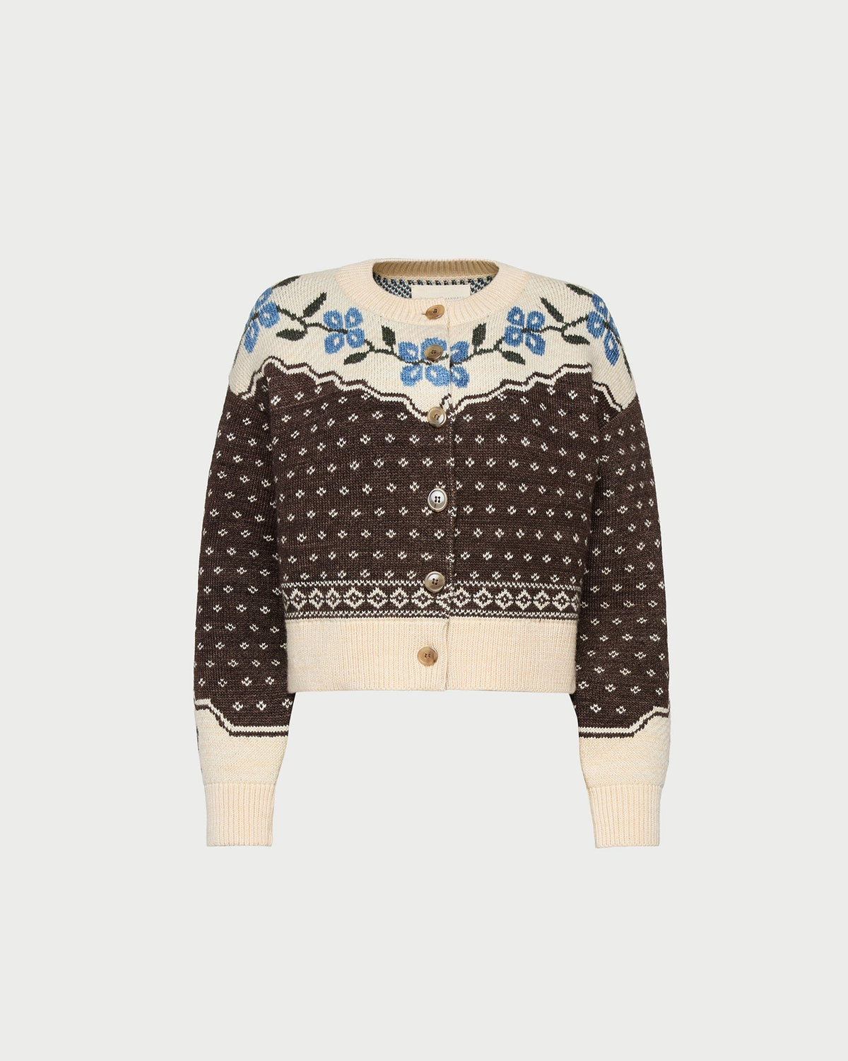 Loeffler Randall Customer Favorite - Idris Intarsia Cardigan