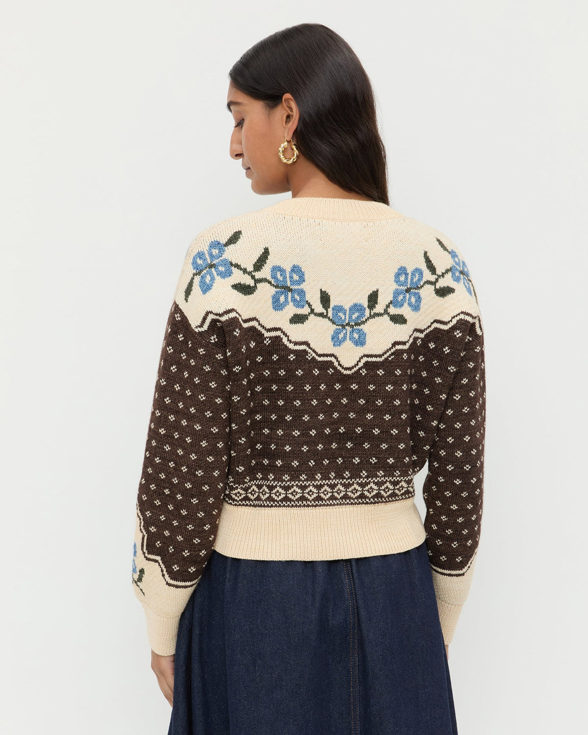 Loeffler Randall Customer Favorite - Idris Intarsia Cardigan