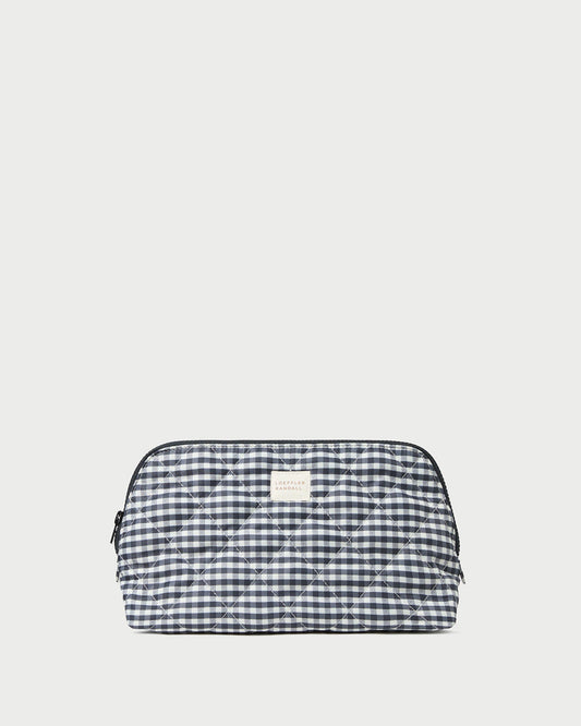 Loeffler Randall Premium - Frances Black/White Gingham Cosmetic Pouch