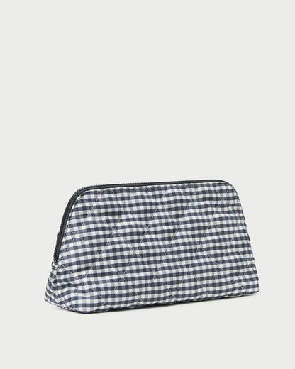 Loeffler Randall Premium - Frances Black/White Gingham Cosmetic Pouch