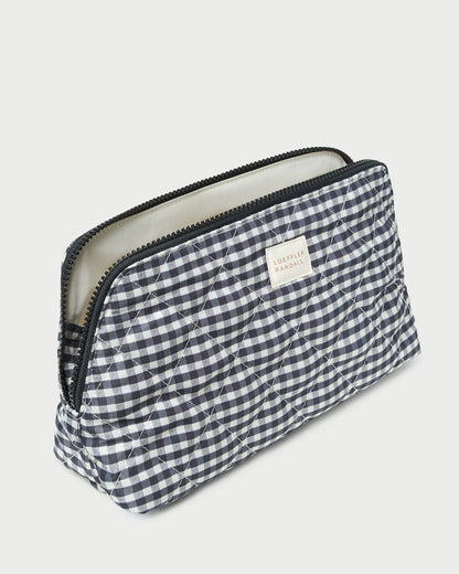 Loeffler Randall Premium - Frances Black/White Gingham Cosmetic Pouch