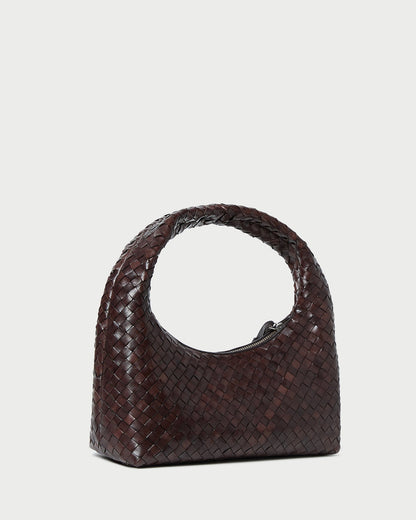 Loeffler Randall Exclusive - Mercer Chocolate Woven Shoulder Bag