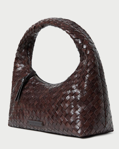 Loeffler Randall Exclusive - Mercer Chocolate Woven Shoulder Bag