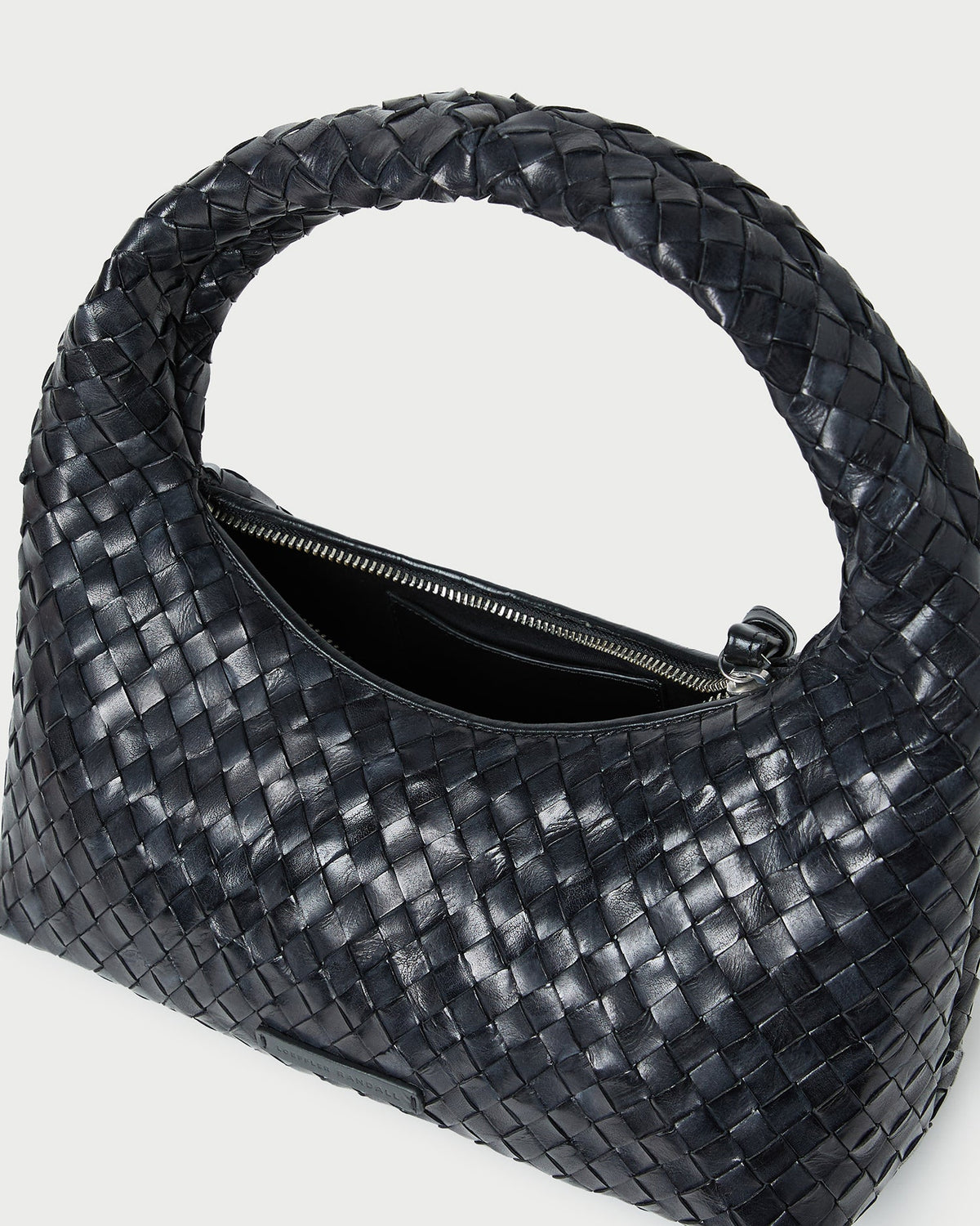 Loeffler Randall Best Price - Mercer Black Woven Shoulder Bag