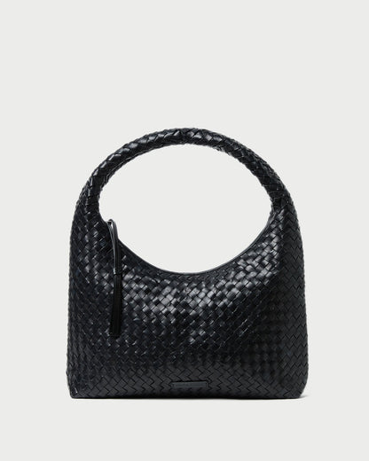 Loeffler Randall Recommended - Willow Black Woven Hobo Bag