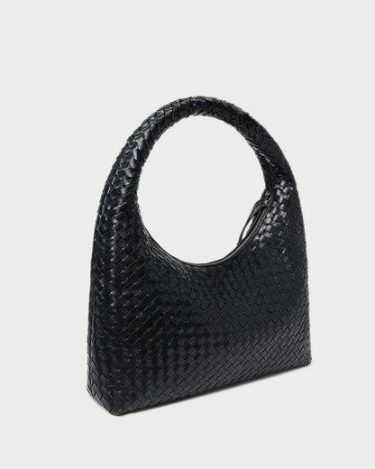 Loeffler Randall Recommended - Willow Black Woven Hobo Bag