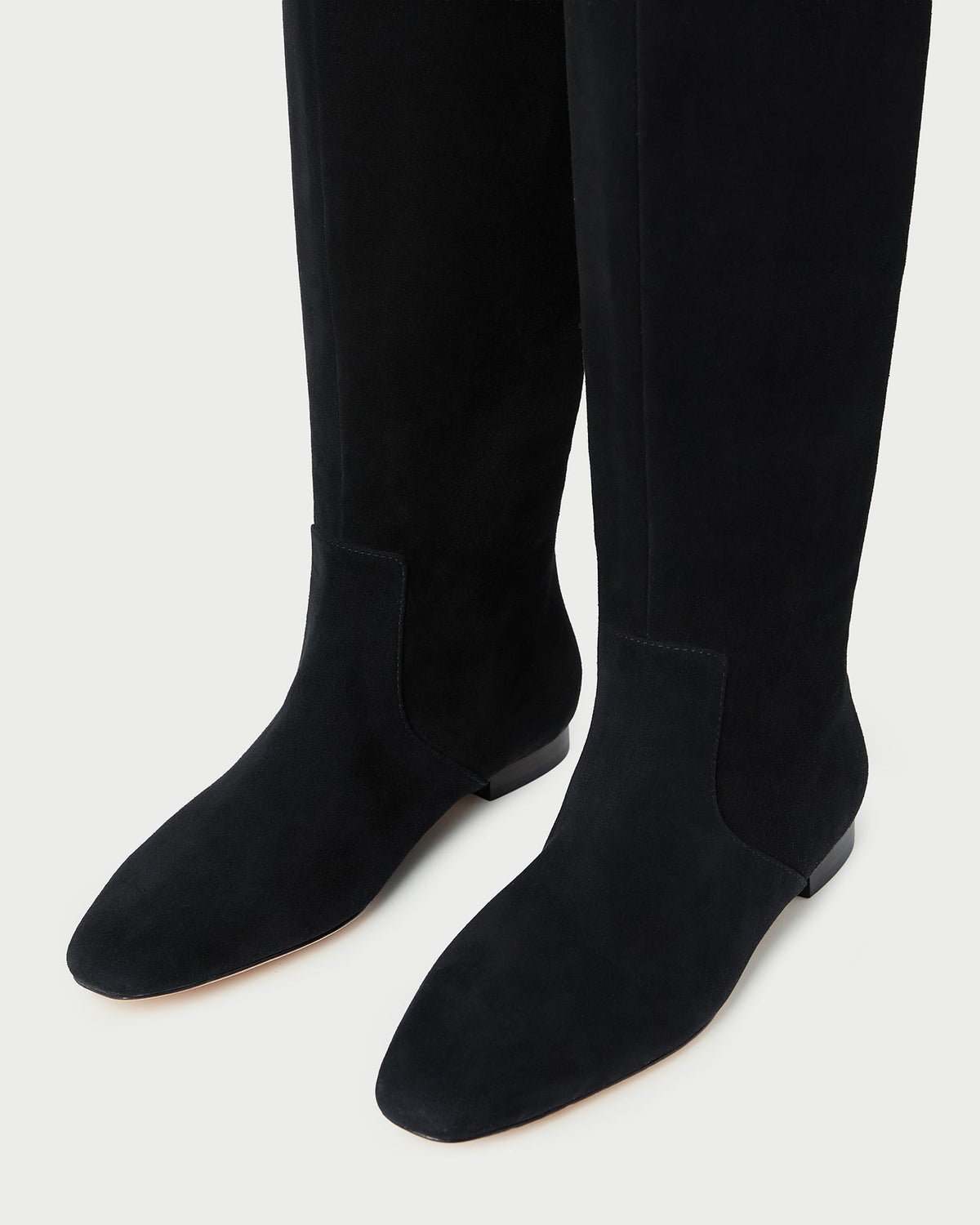 Loeffler Randall New - Lillian Black Suede Tall Boot