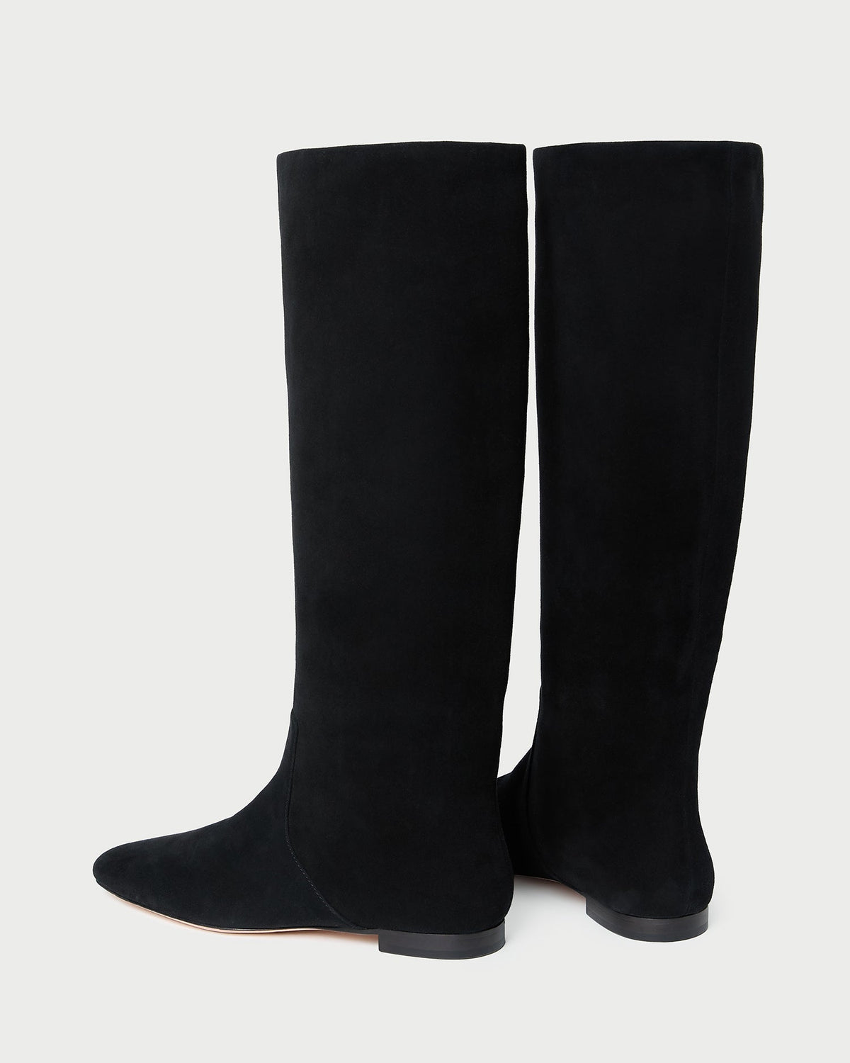 Loeffler Randall New - Lillian Black Suede Tall Boot