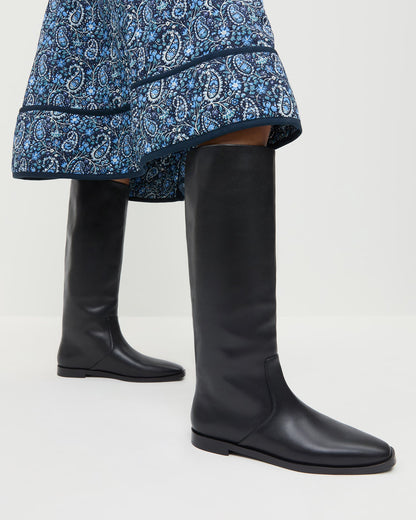 Loeffler Randall Everyday - Tilly Black Leather Tall Boot