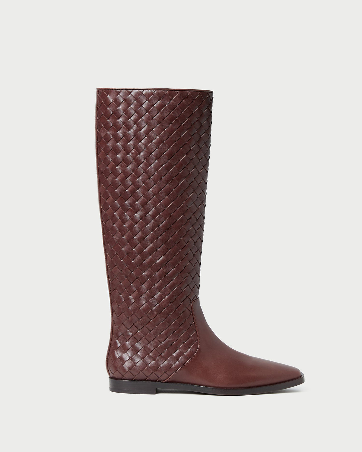 Loeffler Randall Hot Sale - Tilly Espresso Woven Leather Boot