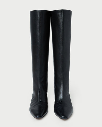 Loeffler Randall Essential - Marley Black Leather Tall Boot