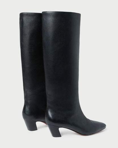 Loeffler Randall Essential - Marley Black Leather Tall Boot