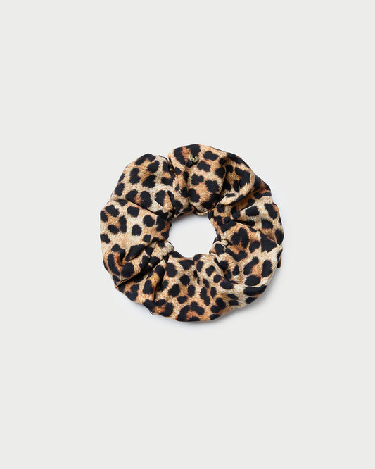 Loeffler Randall Recommended - Astrid Leopard Jersey Scrunchie