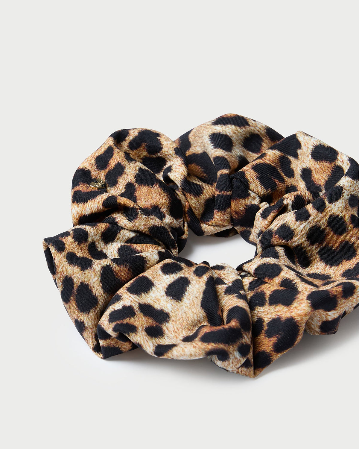 Loeffler Randall Recommended - Astrid Leopard Jersey Scrunchie