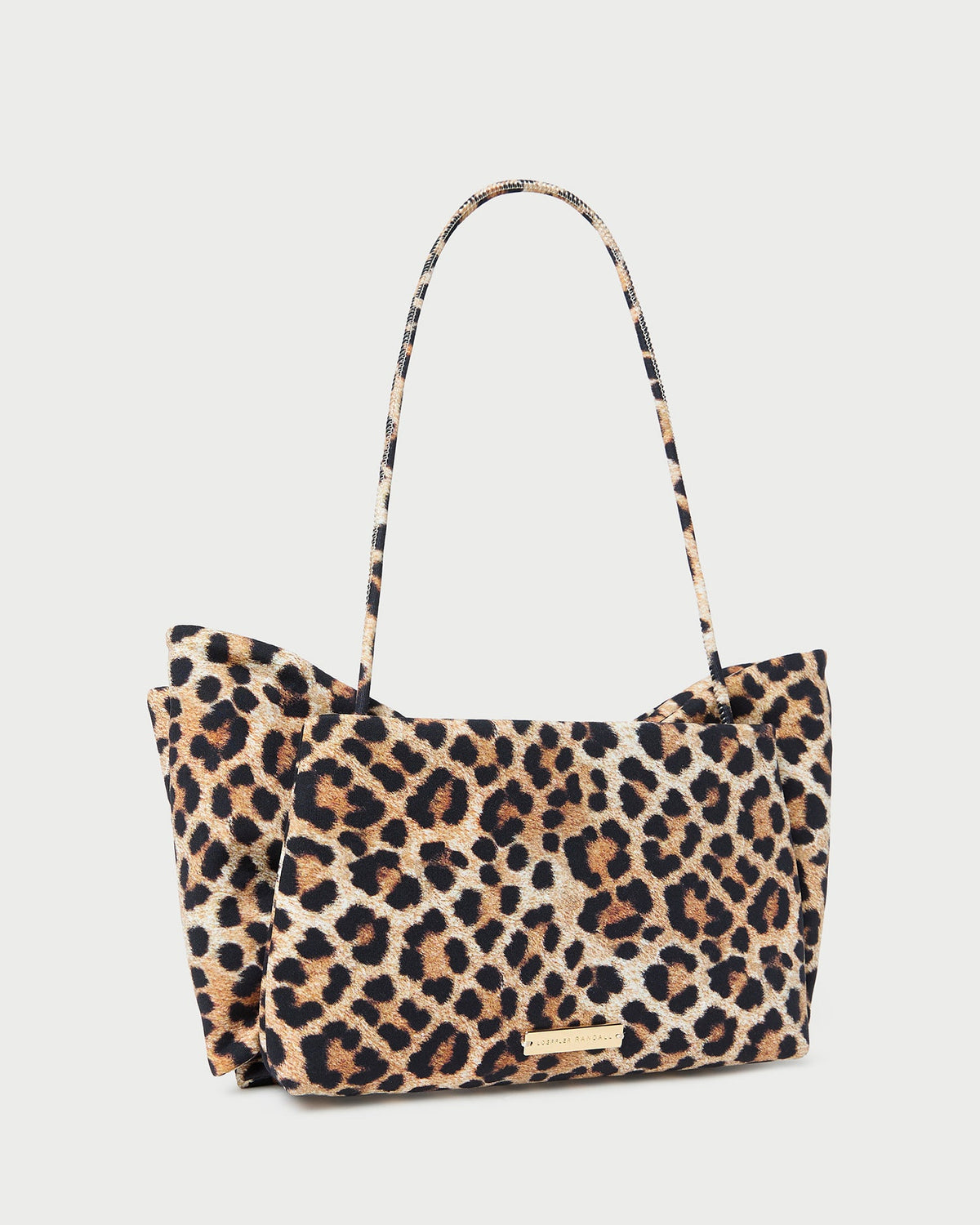 Loeffler Randall Great Value - Valerie Leopard Jersey Bow Bag