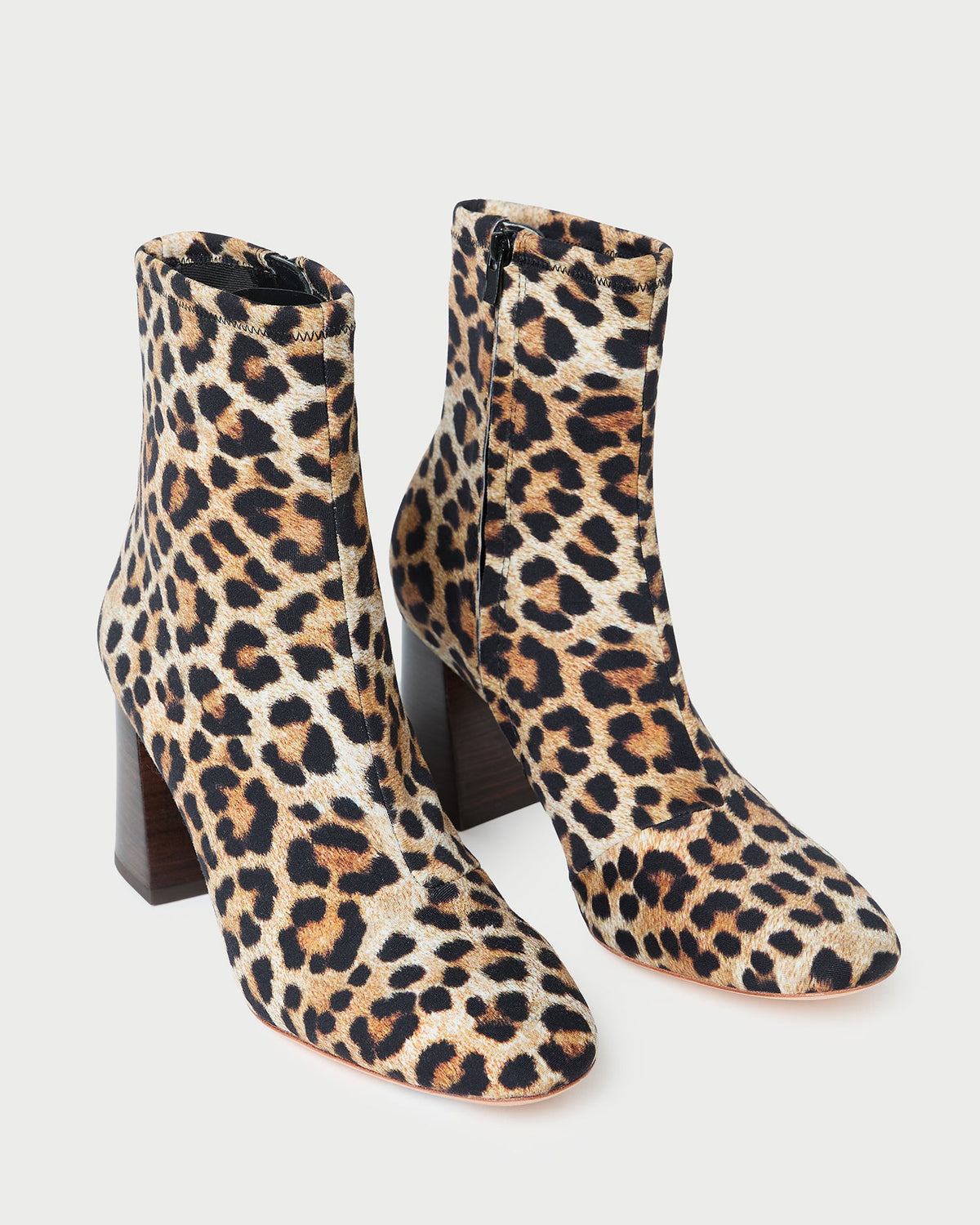 Loeffler Randall New - Elise Leopard Jersey Ankle Boot