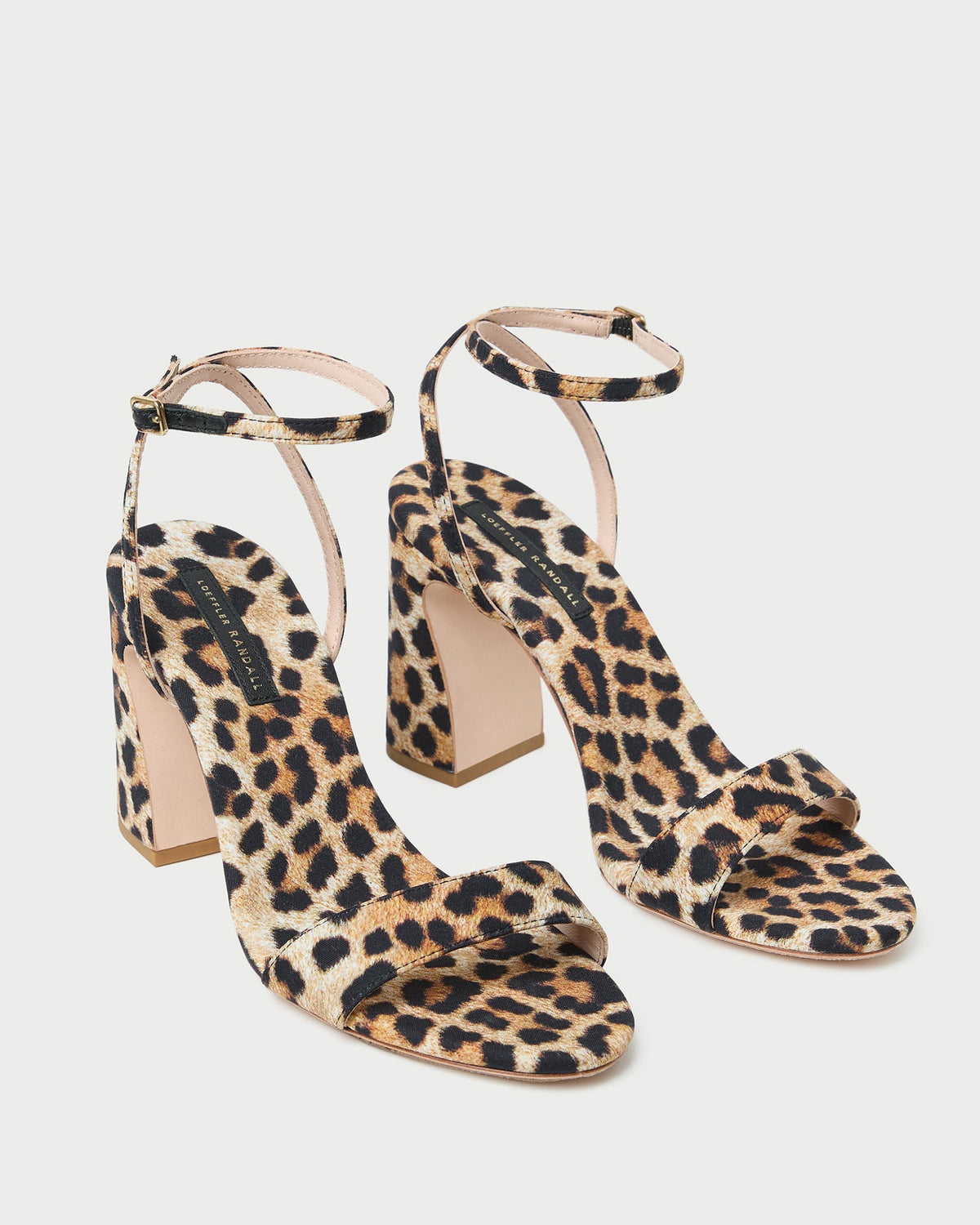 Loeffler Randall Best Price - Malia Leopard Curved-Heel Sandal