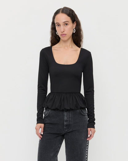 Loeffler Randall Great Value - Posie Peplum Top