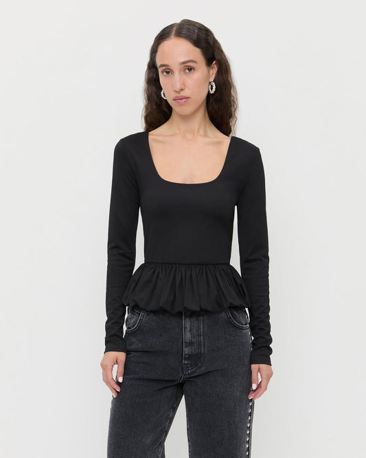 Loeffler Randall Great Value - Posie Peplum Top